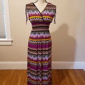 Multicolored Maxi Dress